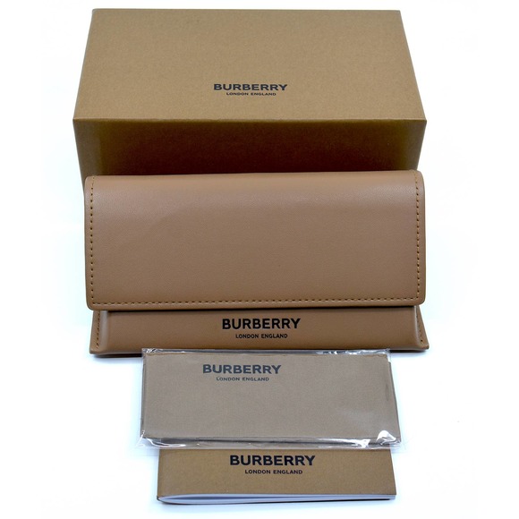 NEW BURBERRY KITTY BE4364 BLACK DARK GREY AUTHENTIC SUNGLASSES - Picture 14 of 14